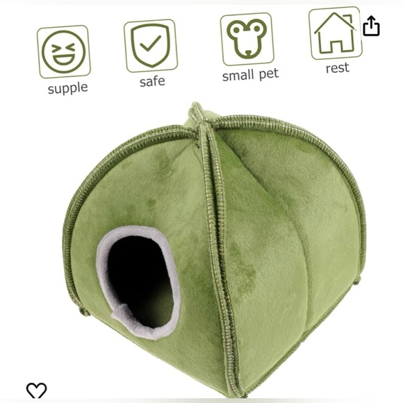 Beavorty Hamster Nest Sponge Chinchilla House. Also Guinea Pig/Hedgehog House. - Picture 6 of 8